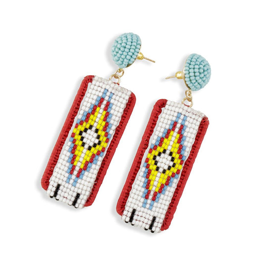 Beadflame Earrings