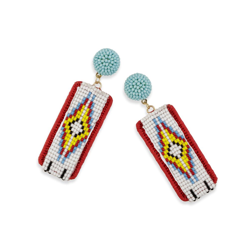 Beadflame Earrings