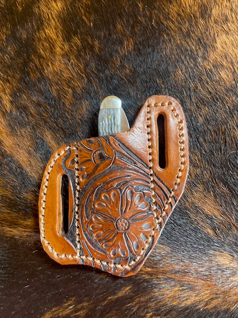 Hand Tooled Leather Sheaths