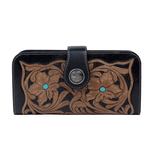 Leather Tooled Wallet