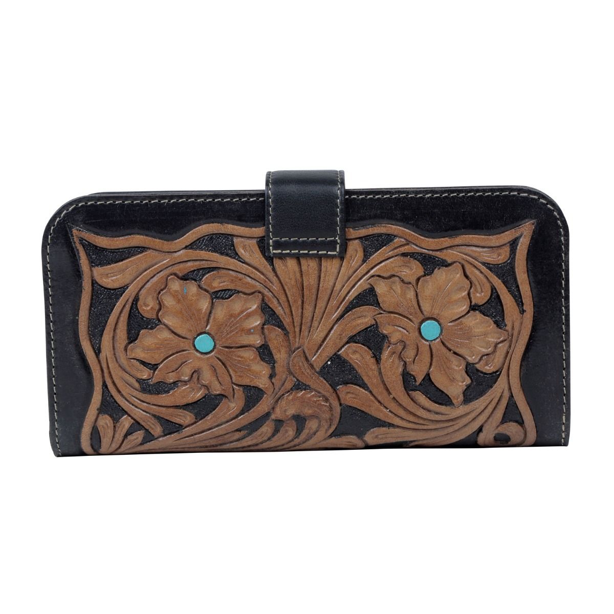 Leather Tooled Wallet