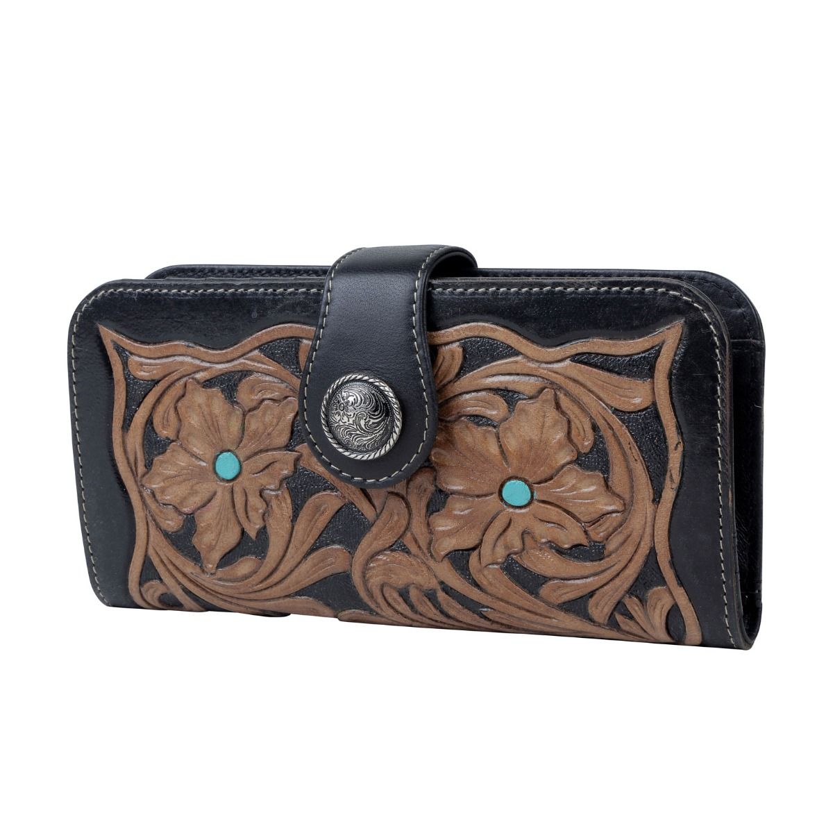 Leather Tooled Wallet