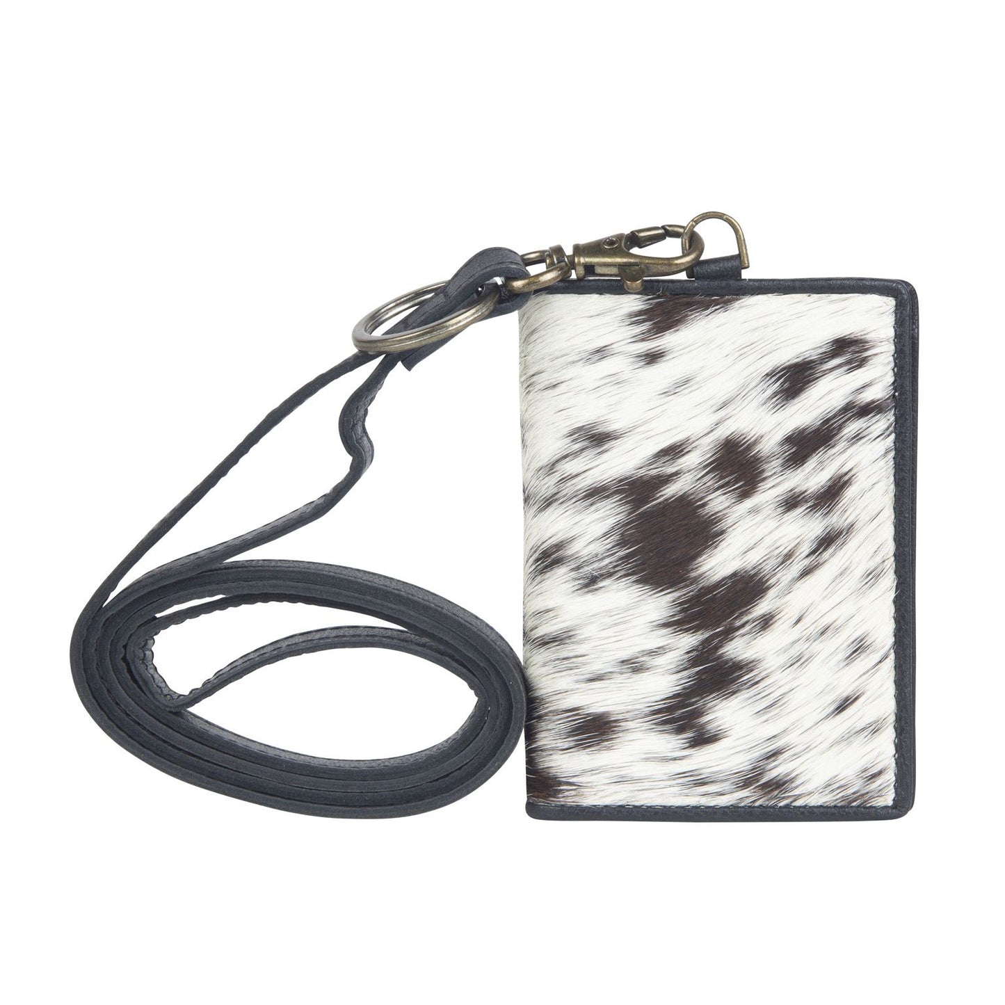 Cowhide Card Lanyard