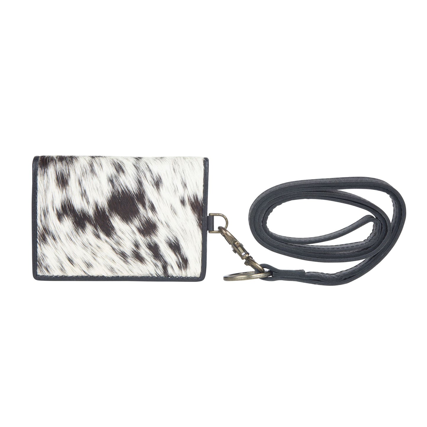 Cowhide Card Lanyard