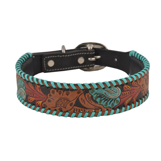 Full Bloom Leather Collar